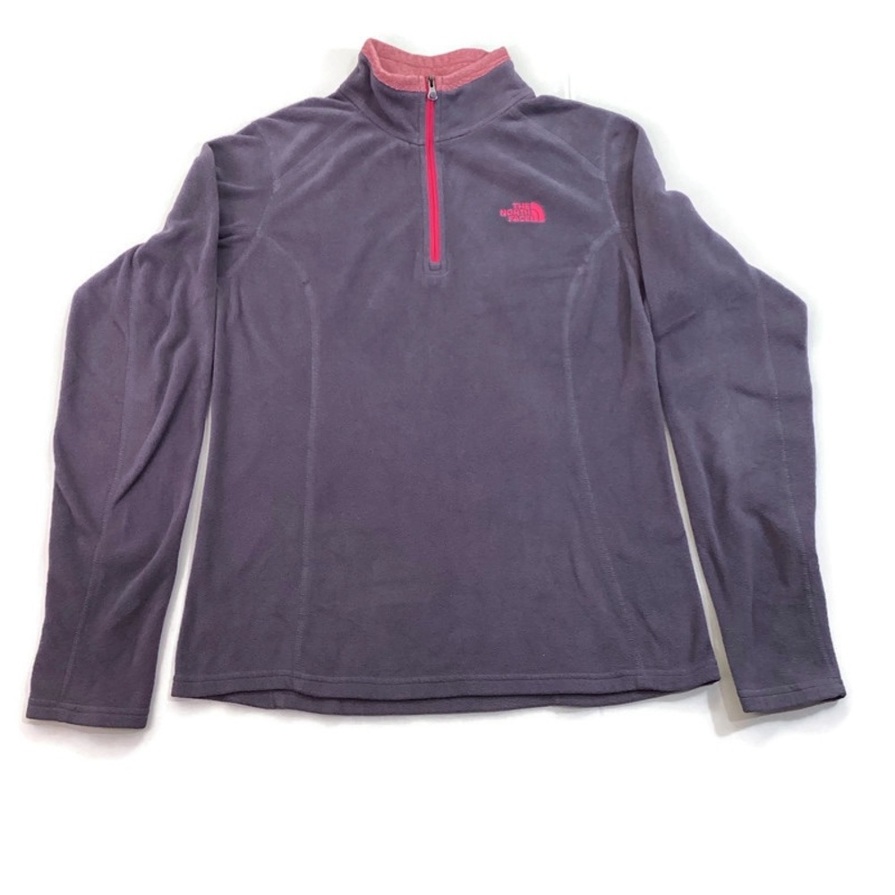 The North Face Quarter Zip Fleece Pullover Jacket